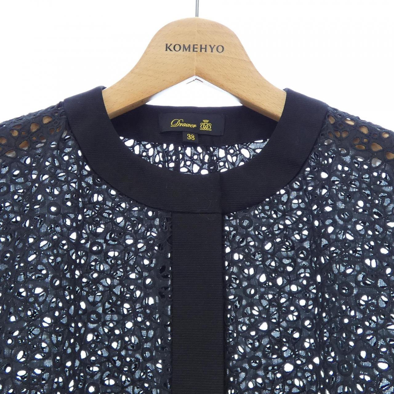 ドゥロワー DRAWER 6522-299-0634 ノーカラージャケット