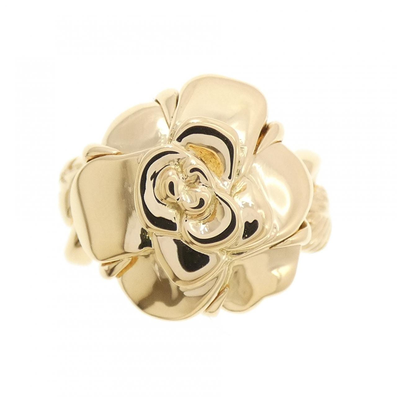 シャネル カメリア リング