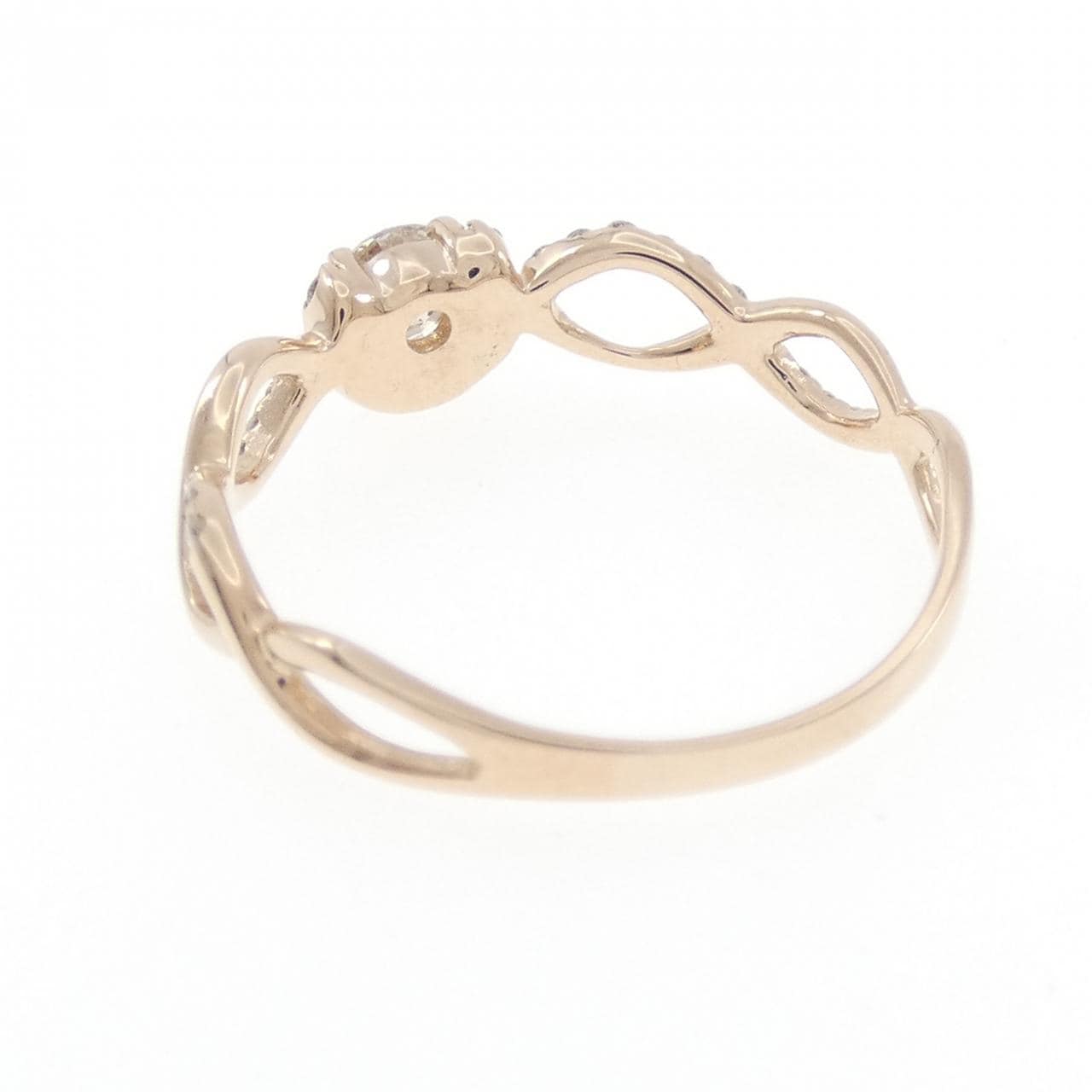 K18PG ダイヤモンド リング 0.20CT