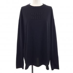 ミュウミュウ MIU MIU MIU MIU ロゴ MJL862 S232 1YXT Tシャツ