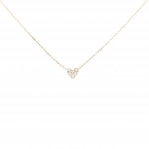 スタージュエリー ハート ダイヤモンド ネックレス 0.06CT