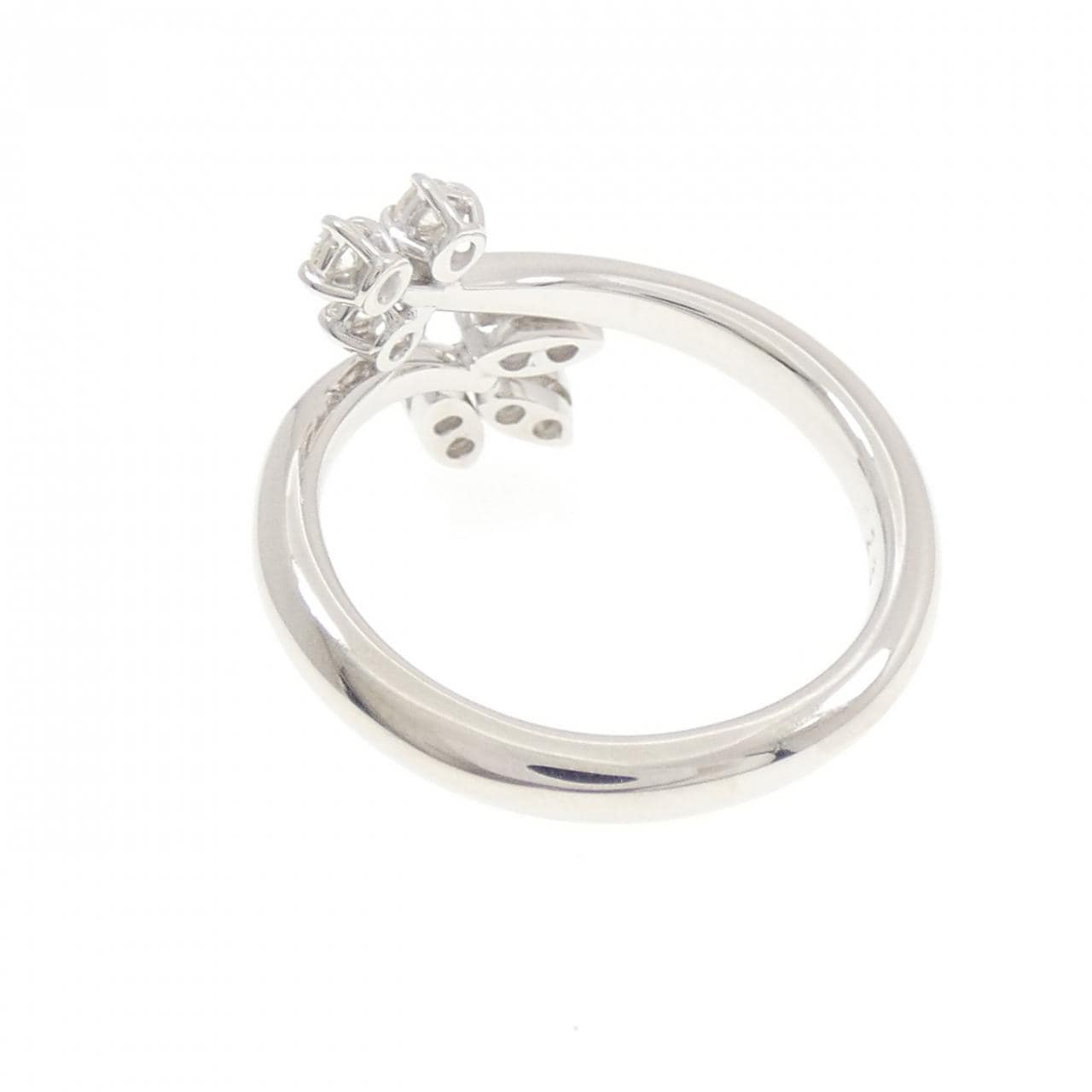 750WG ダイヤモンド リング 0.25CT