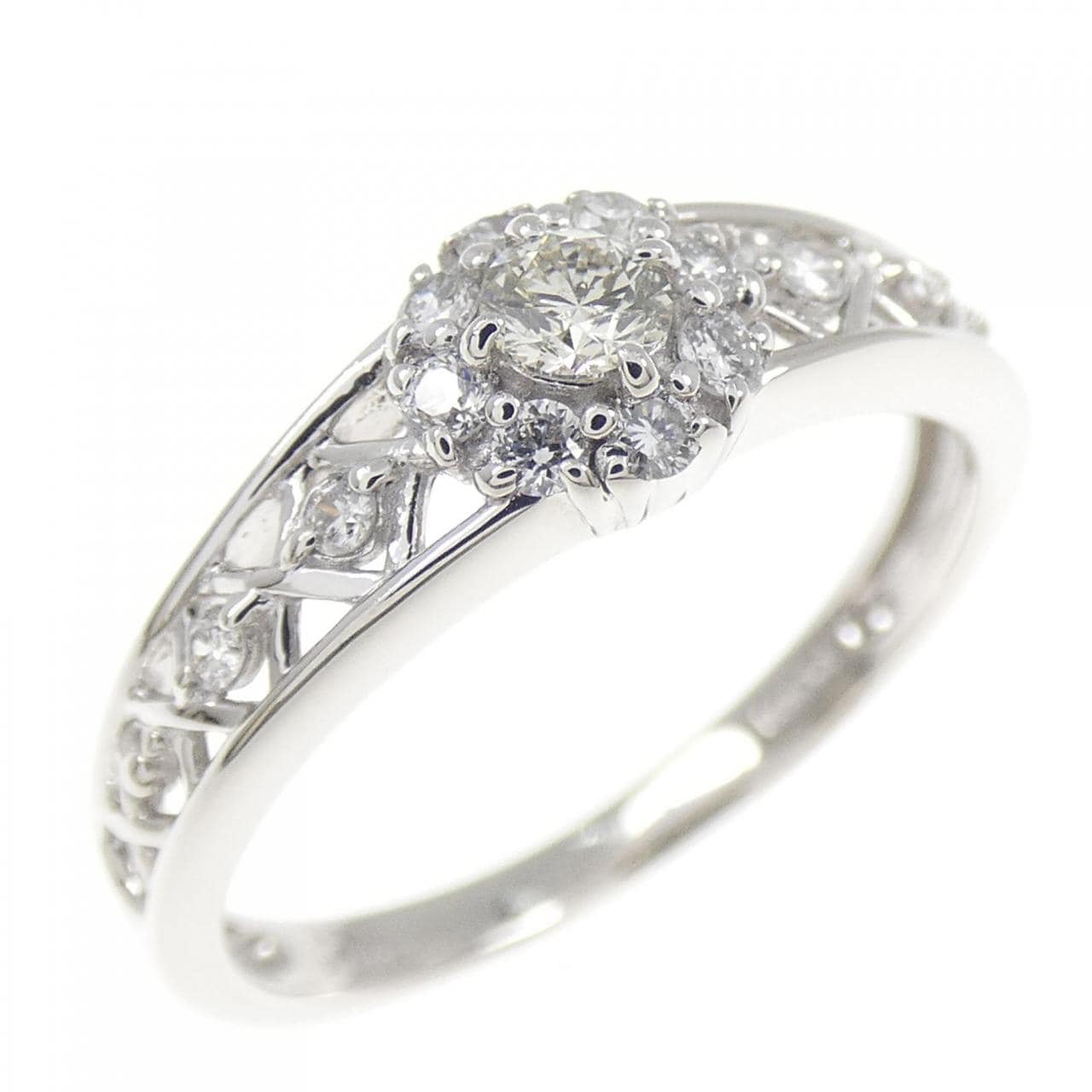PT900 ダイヤモンド リング 0.10CT