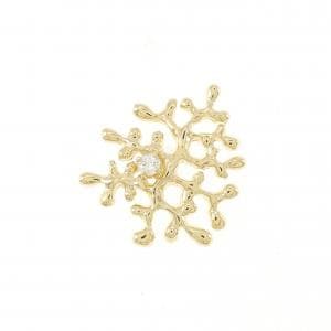 MIKIMOTO Diamond Brooch