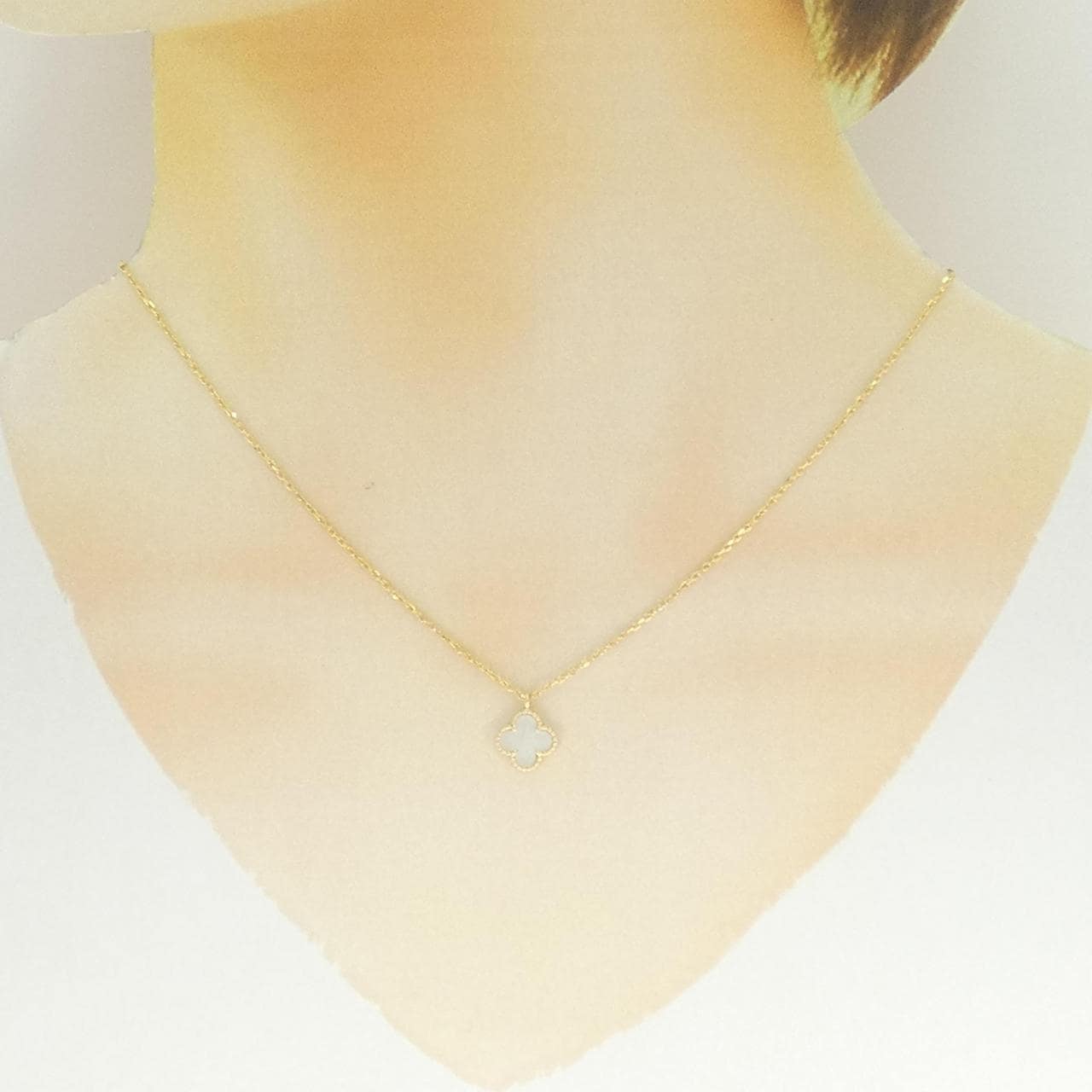 ヴァンクリーフ&アーペル ヅウィートアルハンブラ ネックレス