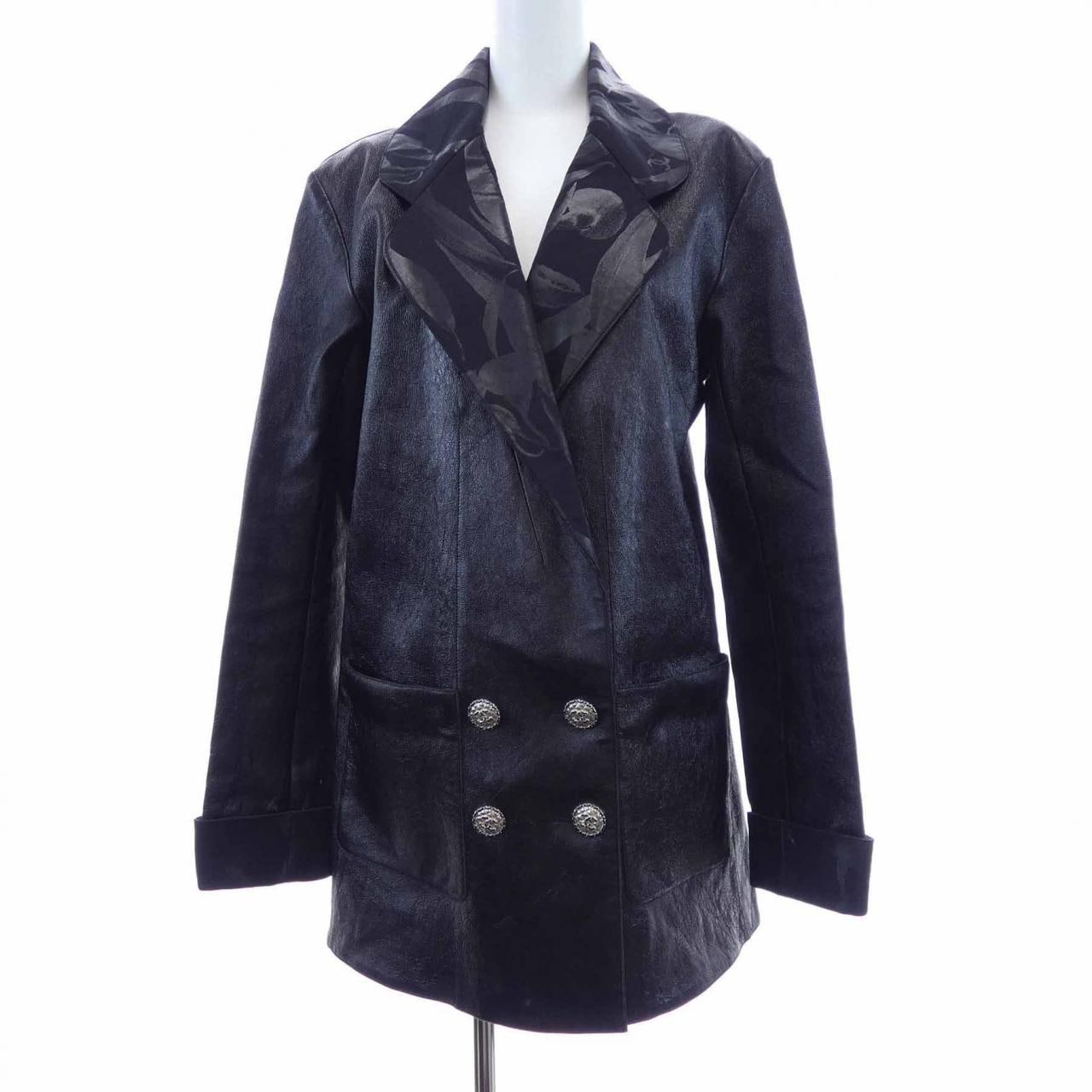 シャネル CHANEL P62652C00386 レザージャケット