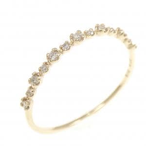 K10YG ダイヤモンド リング 0.10CT