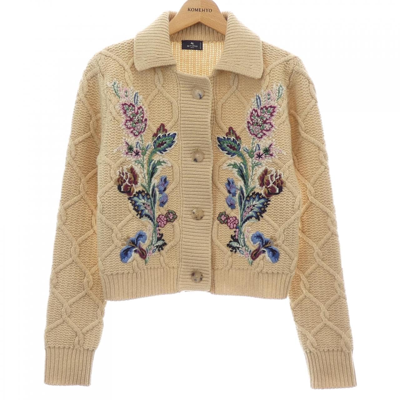 エトロ ETRO エンブロイダリー WRKP0007 カーディガン