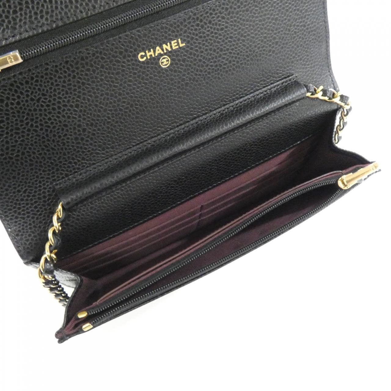 【未使用品】シャネル タイムレスクラシック ライン AP0250 チェーンウォレット