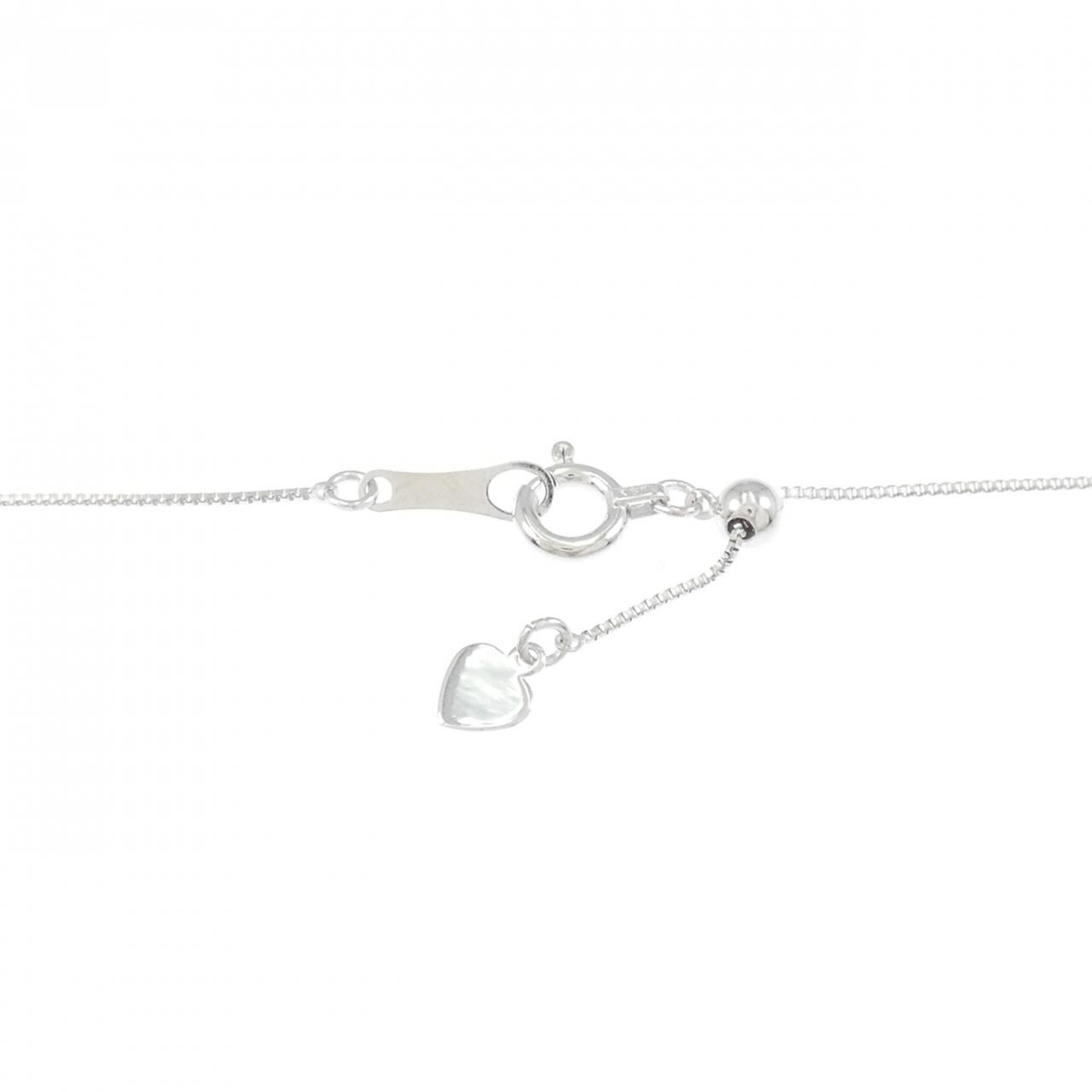 K18WG ダイヤモンド ネックレス 0.30CT