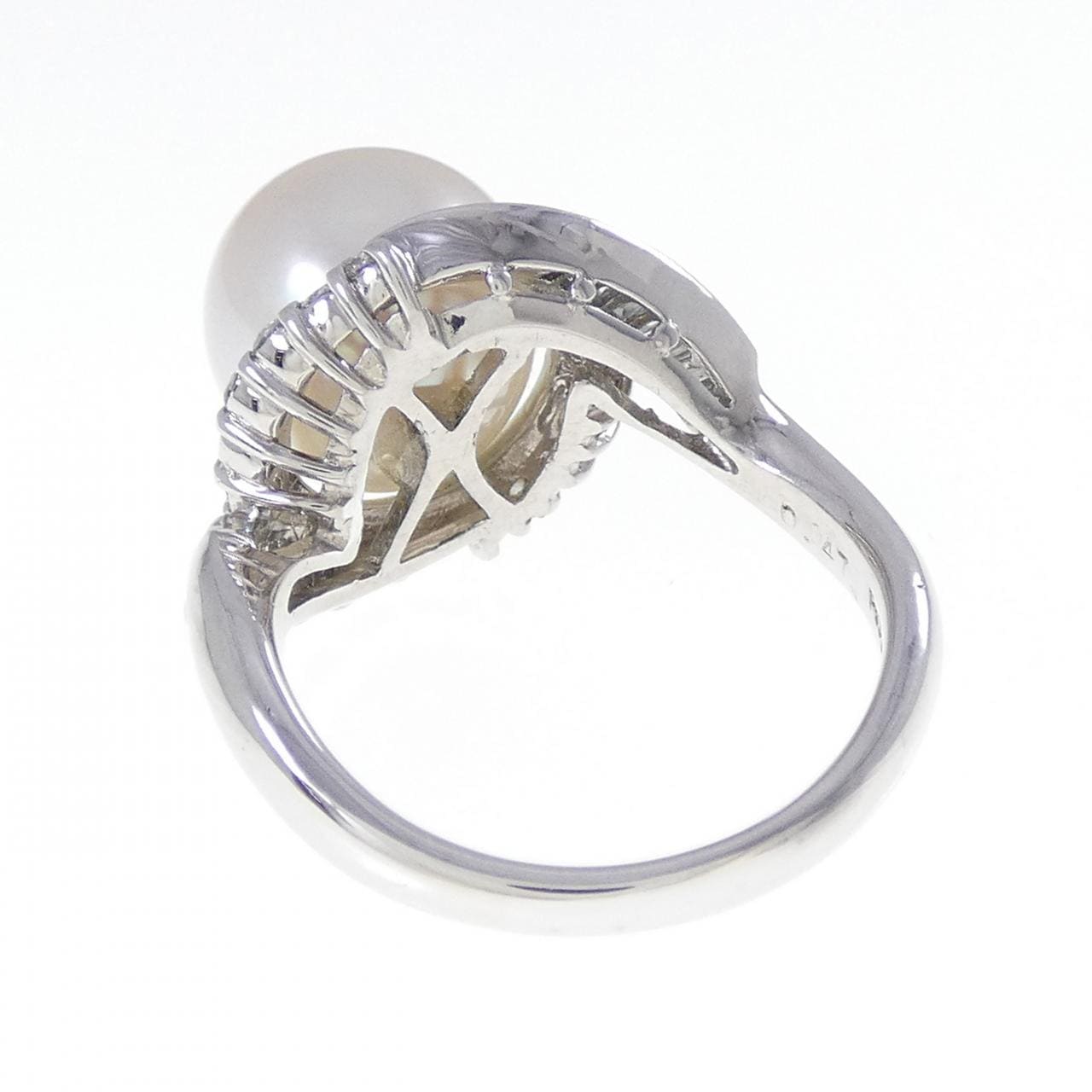 PT900 白蝶パール リング 10.8mm