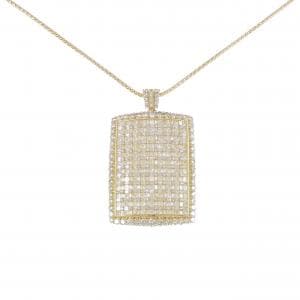 【新品】K18YG ダイヤモンド ネックレス 10.00CT