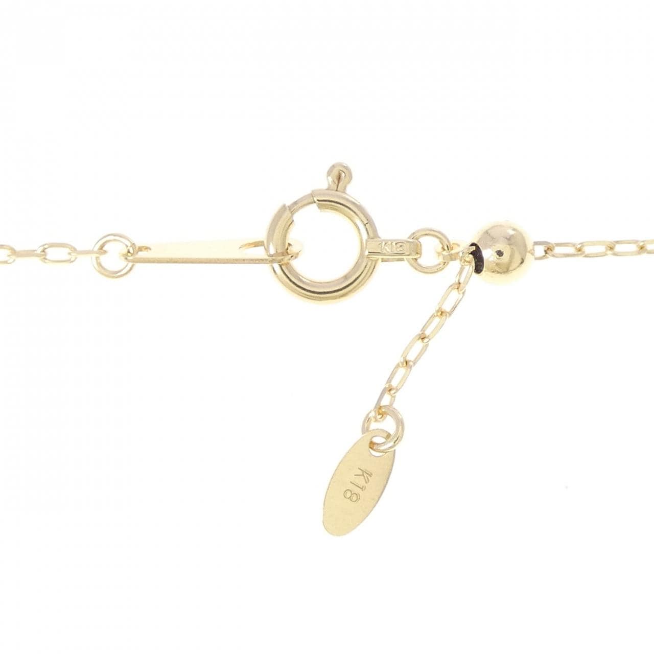 K18YG エメラルド ネックレス 1.00CT