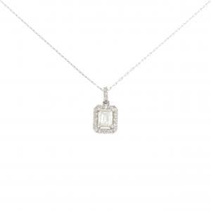 【新品】PT900/PT850 ダイヤモンド ネックレス 0.210CT