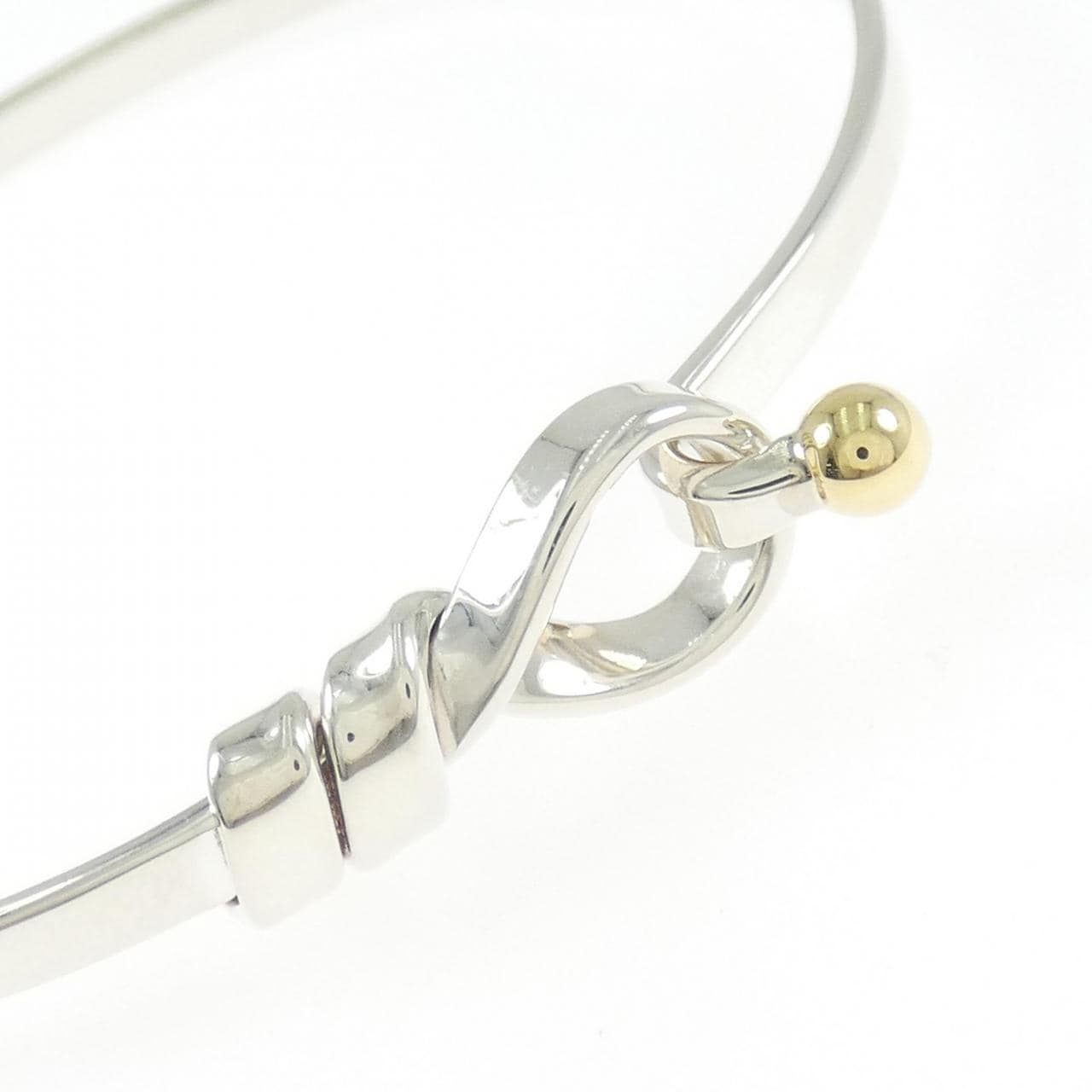 【ヴィンテージ】ティファニー フック＆アイ バングル