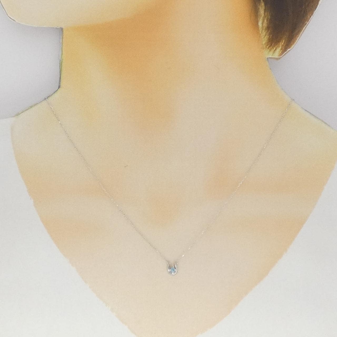 K10WG ブルートパーズ ネックレス