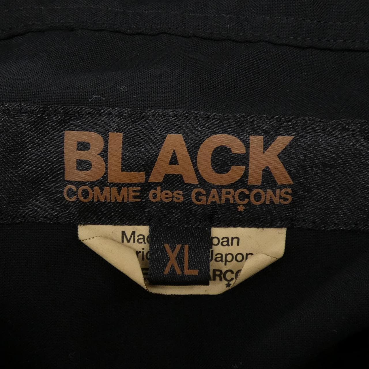 ブラックコムデギャルソン BLACK COMME des GARCONS 1P-B018 シャツ