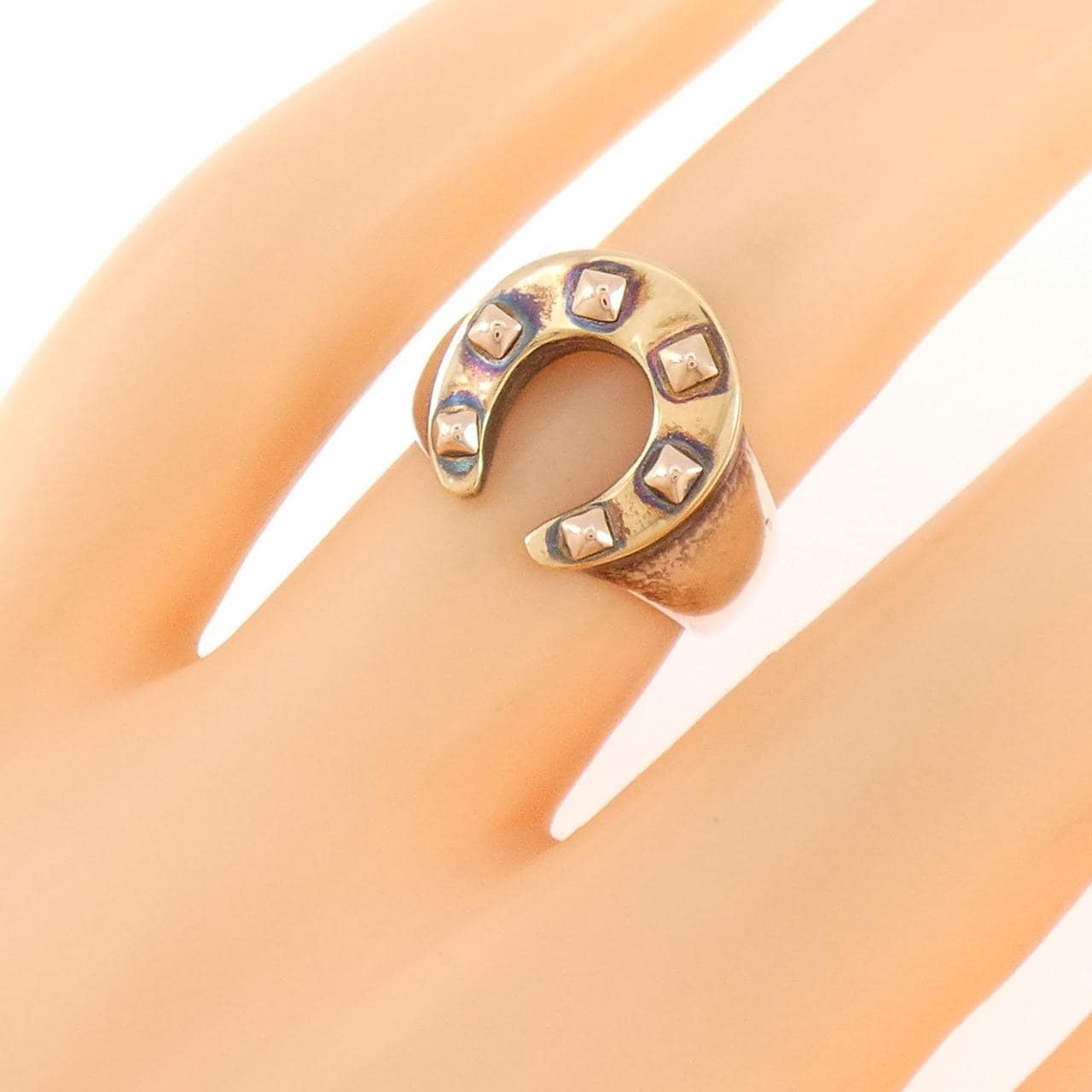 【ヴィンテージ】エルメス ポルトボヌール リング