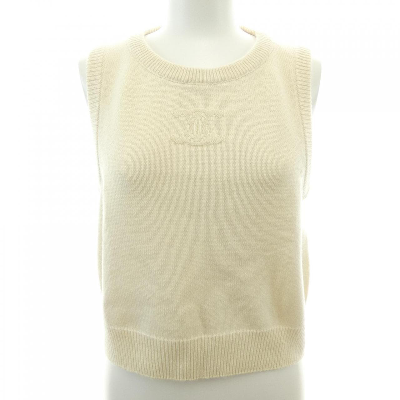 セリーヌ CELINE スリーブレストップ トリオンフジャガード 2ADKU317V ベスト