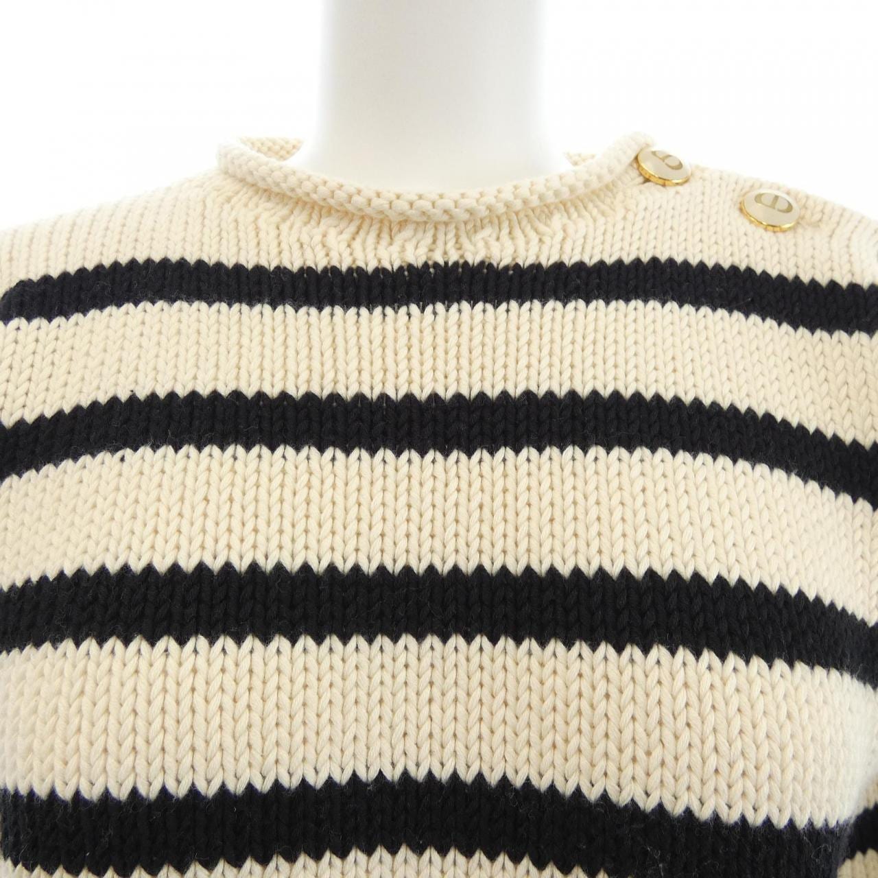 クリスチャンディオール CHRISTIAN DIOR 30MONTAIGNE FANTAISIE BLANC 054S22AM714 ニット