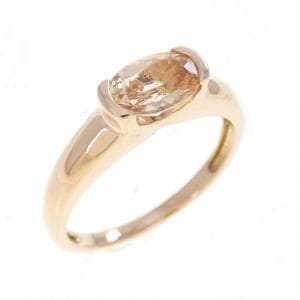 K18YPGインペリアルトパーズ リング 0.60CT