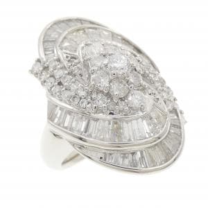 PT900 ダイヤモンド リング 2.38CT