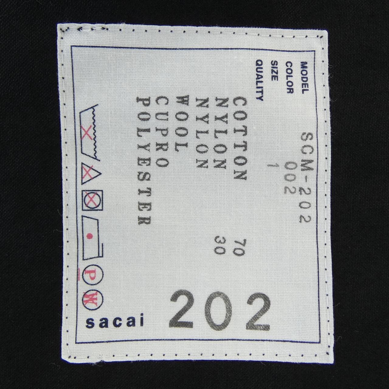 サカイ SACAI SCM-202 コート
