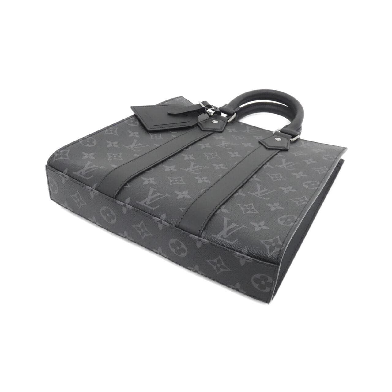 LOUIS VUITTON Monogram Eclipse Sac Plat Cross M46456 Bag