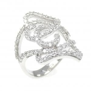 PT900 ハート ダイヤモンド リング 1.09CT