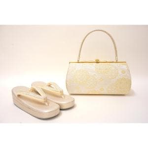 【新品】草履バッグセット　紗織　Ｍサイズ