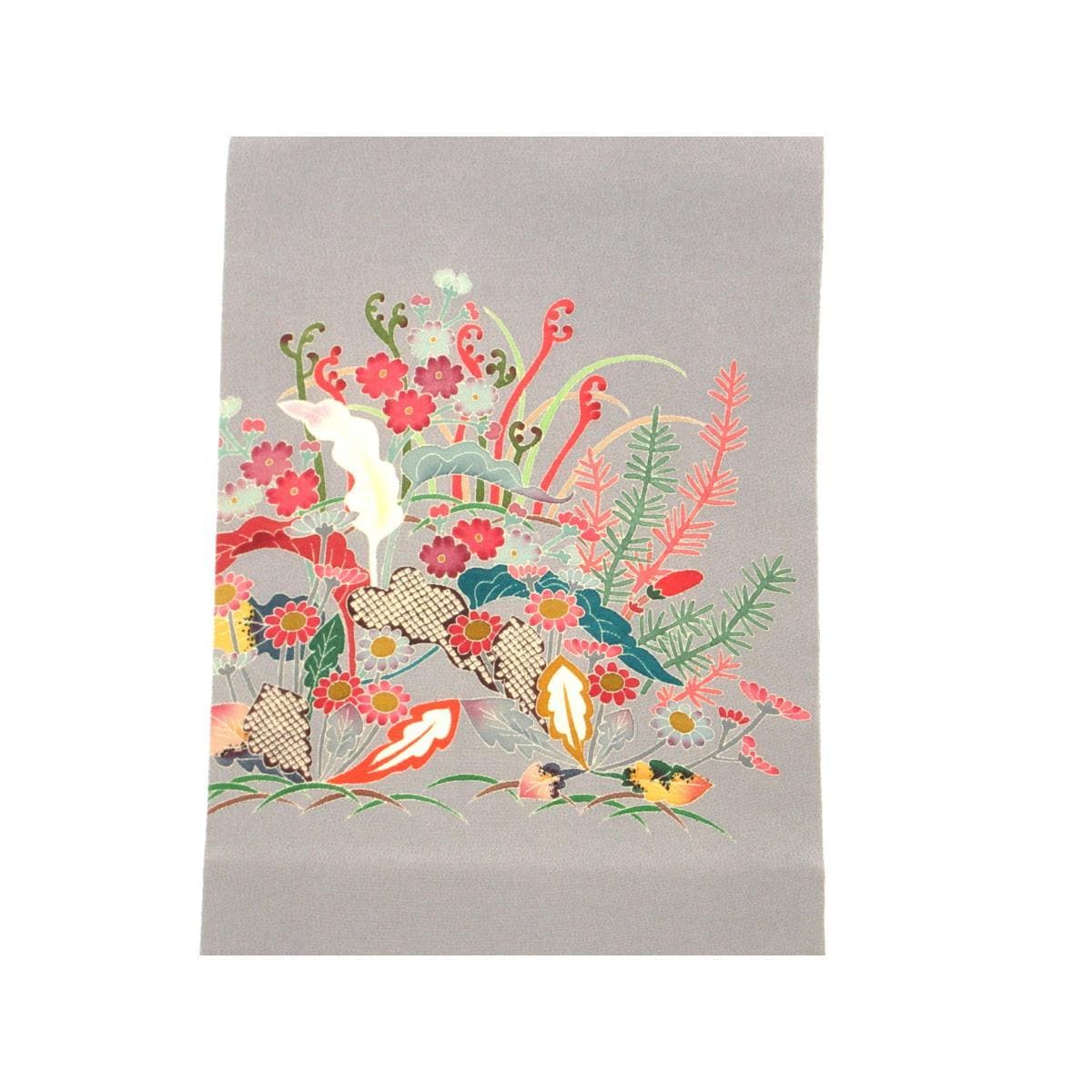 名古屋帯　百貫華峰【本加賀友禅】