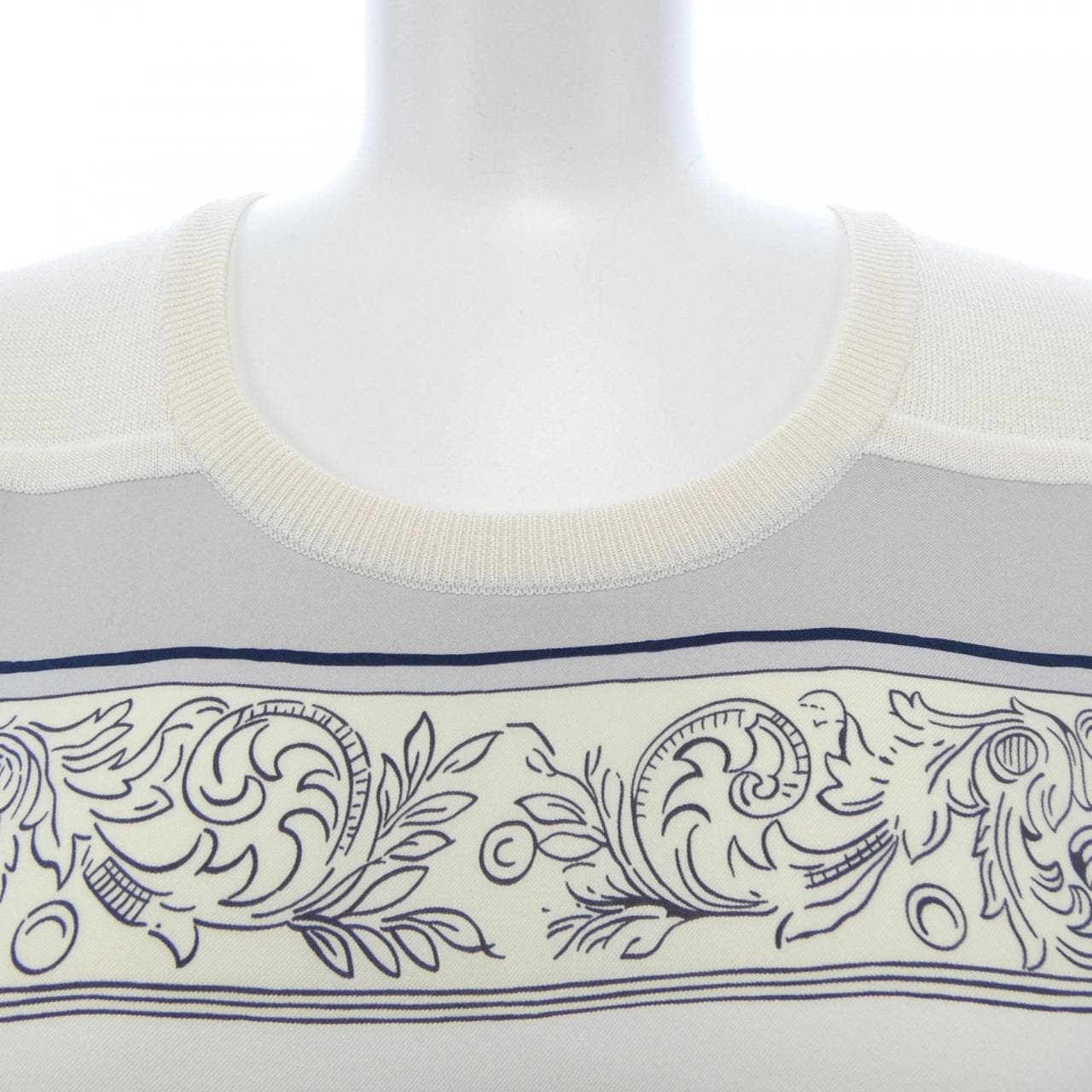 エルメス HERMES HEMISPHARIUM COELI BOREALE 66-7758 ツイルレーヌ ワンピース