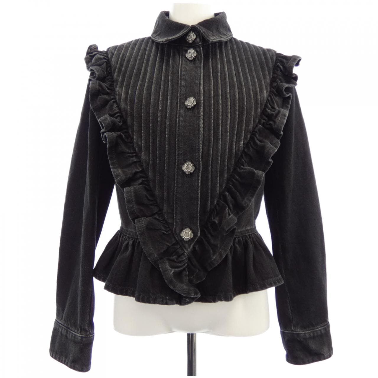 シャネル CHANEL LOOK51 P77617V69611 デニムジャケット