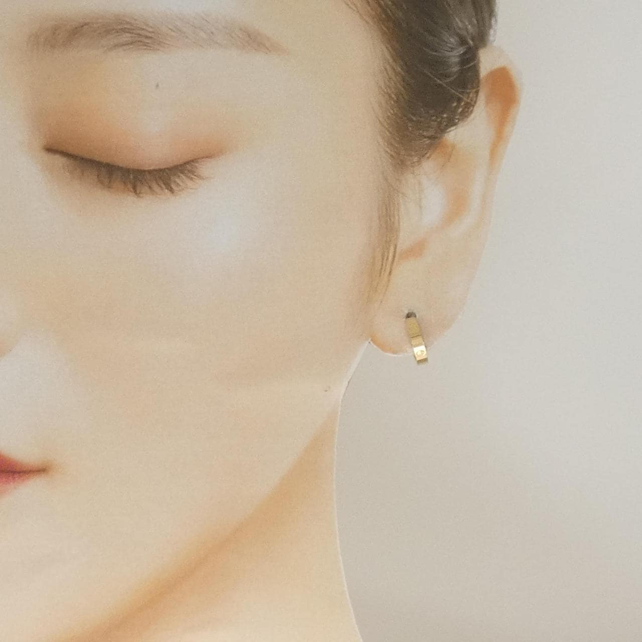 750YG ピアス 片耳