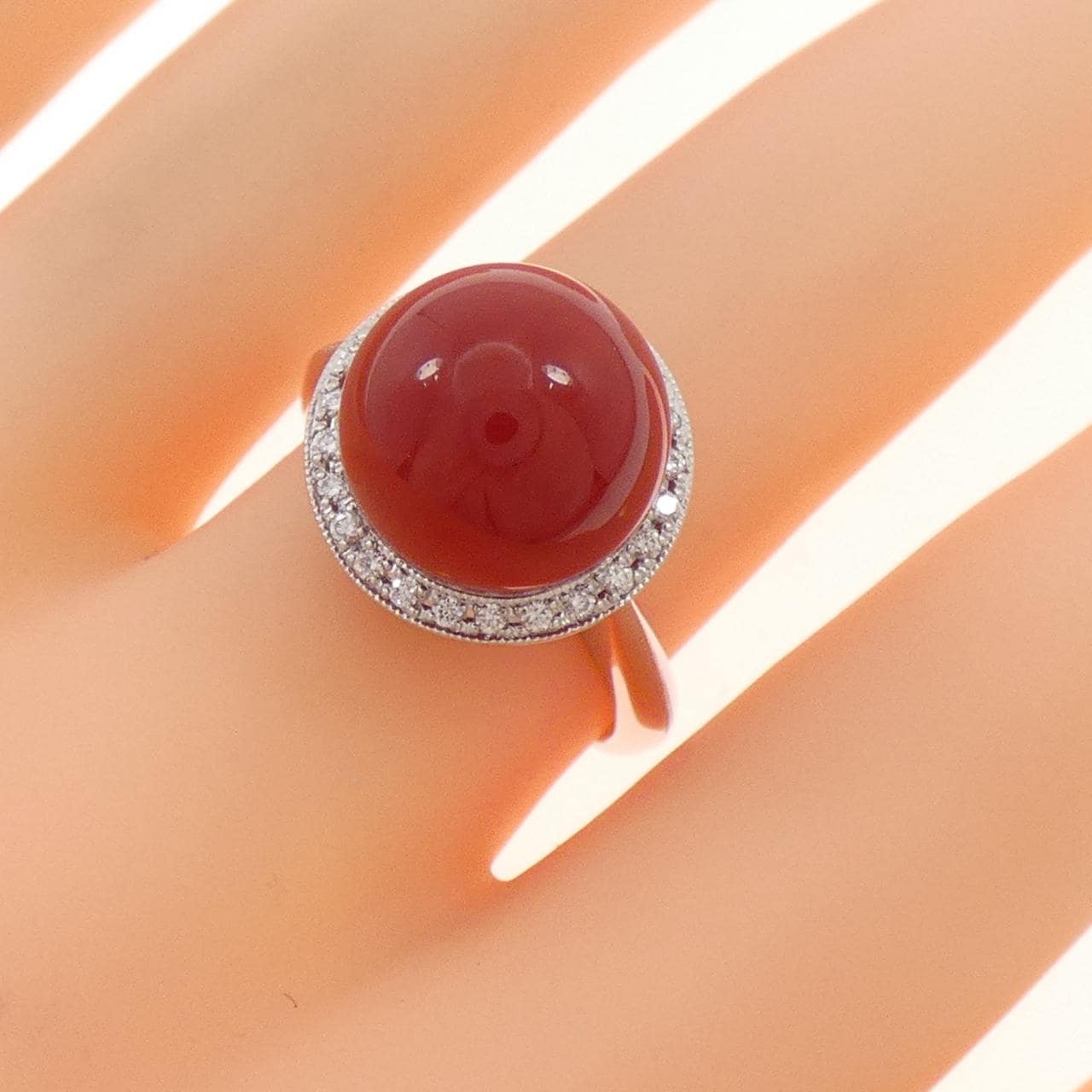 PT900 サンゴ リング 11.7mm