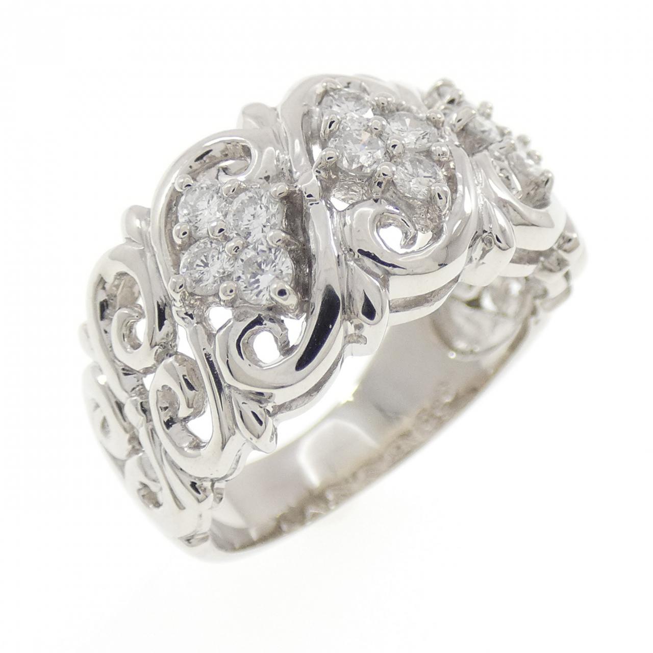 PT900 ダイヤモンド リング 0.50CT