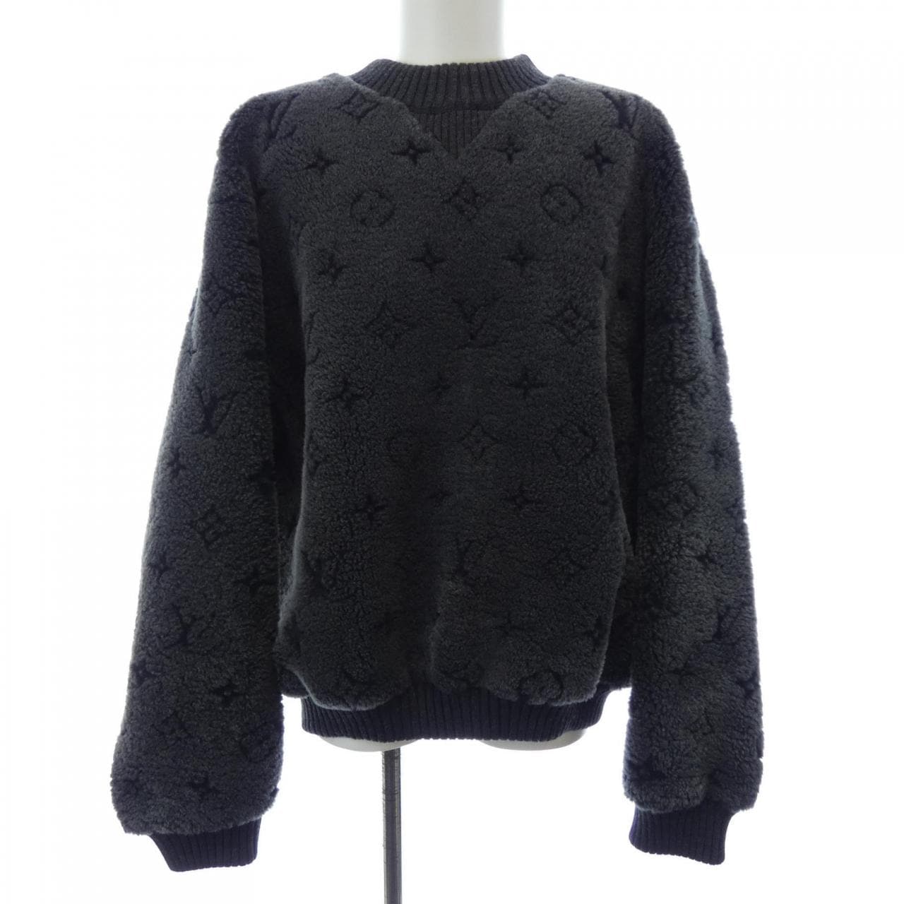 ルイヴィトン LOUIS VUITTON モノグラムシャーリングクルーネック HHL77WRDA スウェット