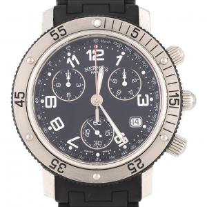 【ノーメンテナンス還元価格】エルメス クリッパーダイバークロノグラフ CL2.915 SSxラバー クォーツ