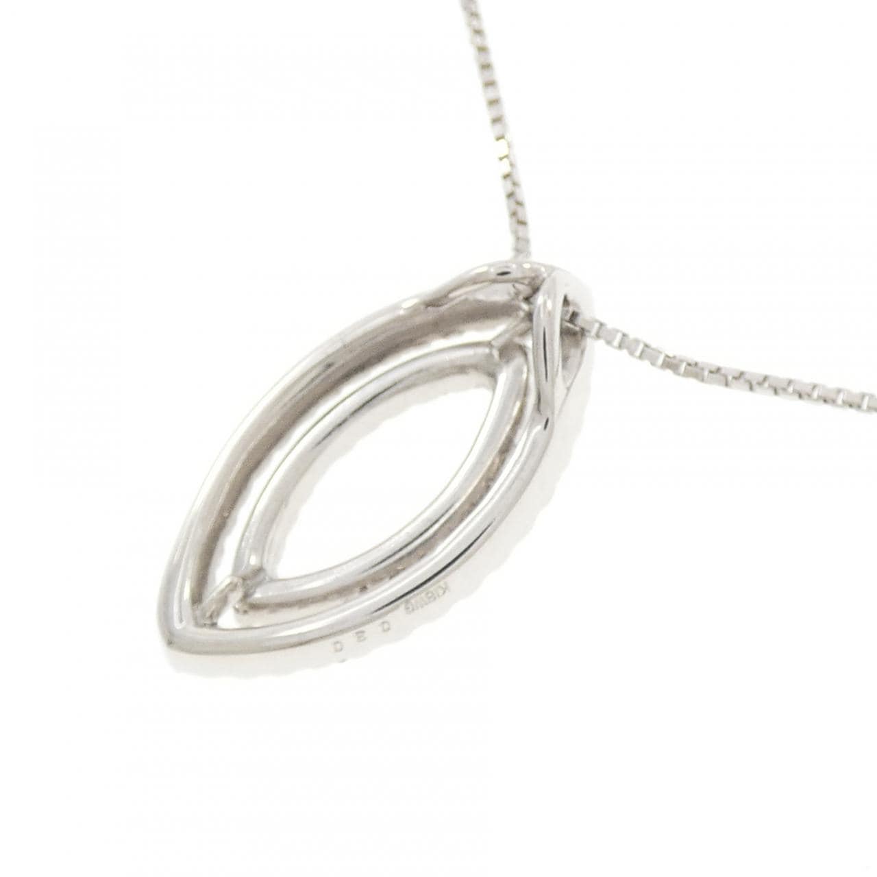 K18WG ダイヤモンド ネックレス 0.30CT