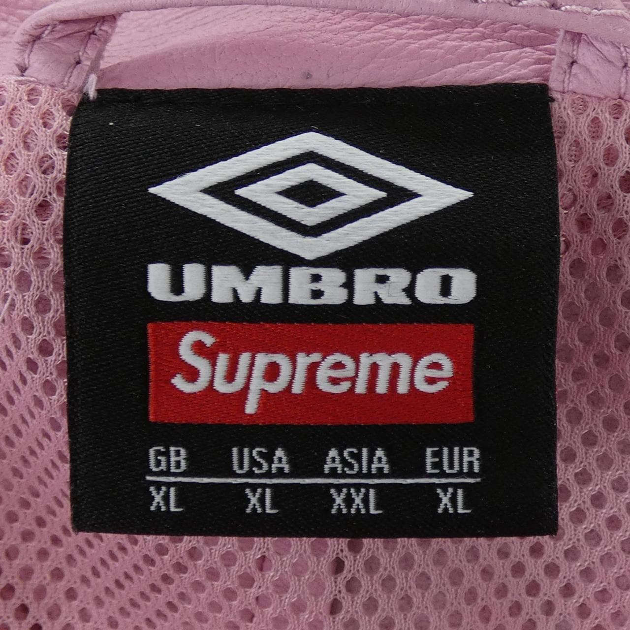 シュプリーム SUPREME UMBRO Leather レザージャケット