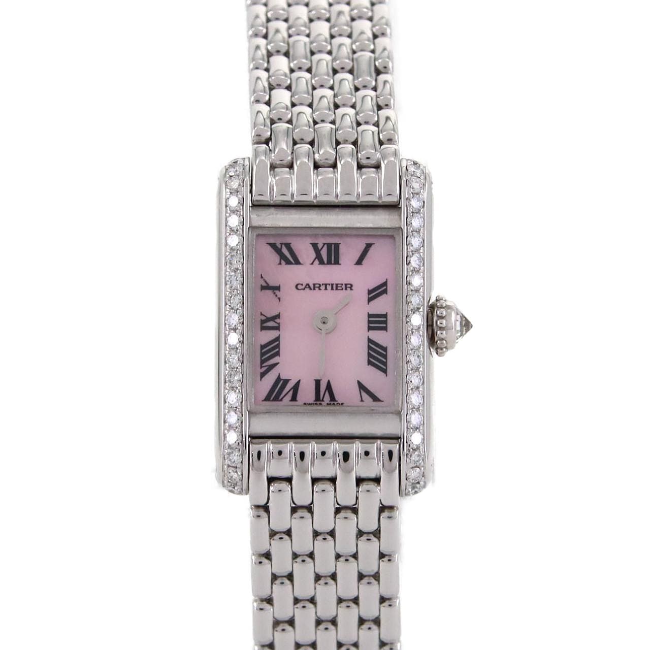 カルティエ ミニタンク WG/D WB2031U3 WG クォーツ