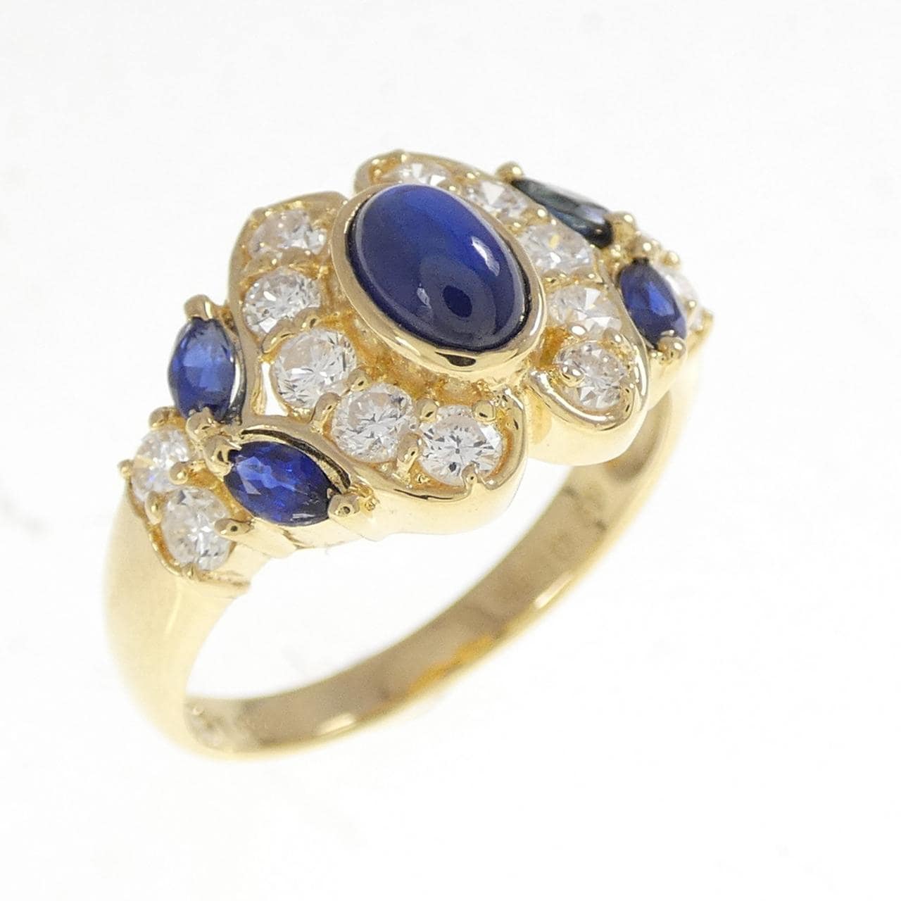 K18YG サファイヤ リング 1.06CT