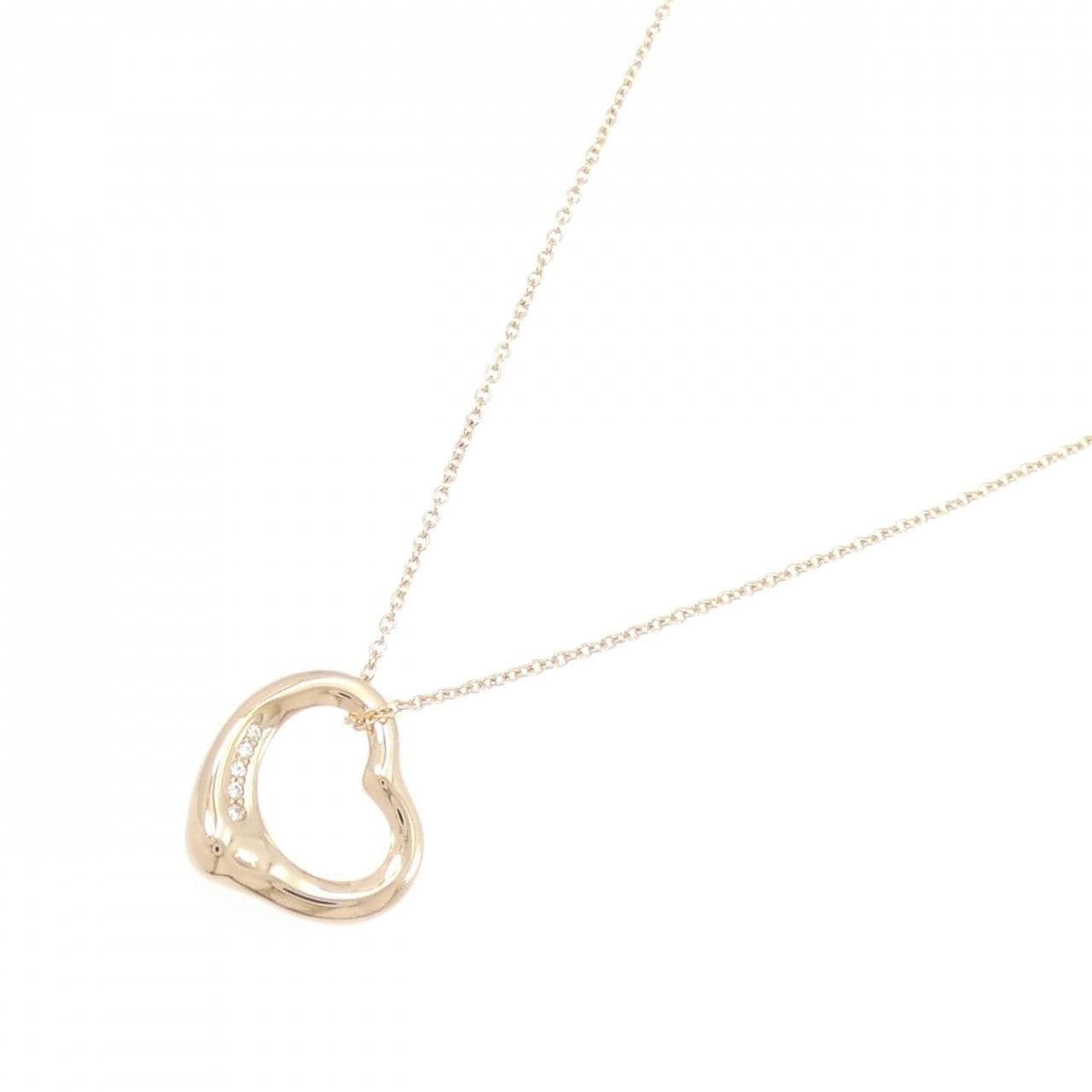 ティファニー オープンハート ネックレス