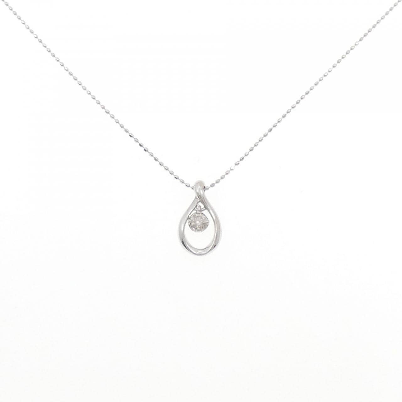 クミキョク ダイヤモンド ネックレス 0.10CT