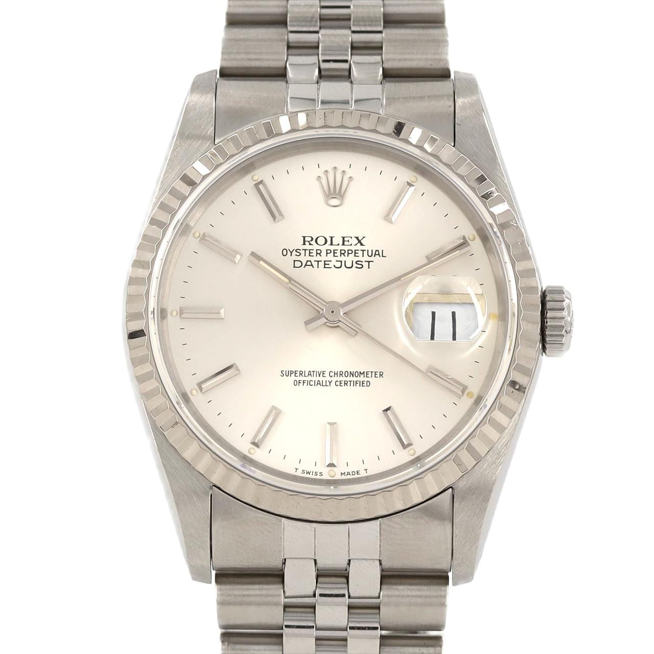 ROLEX Datejust 16234 SSxWG 手表 E 编号