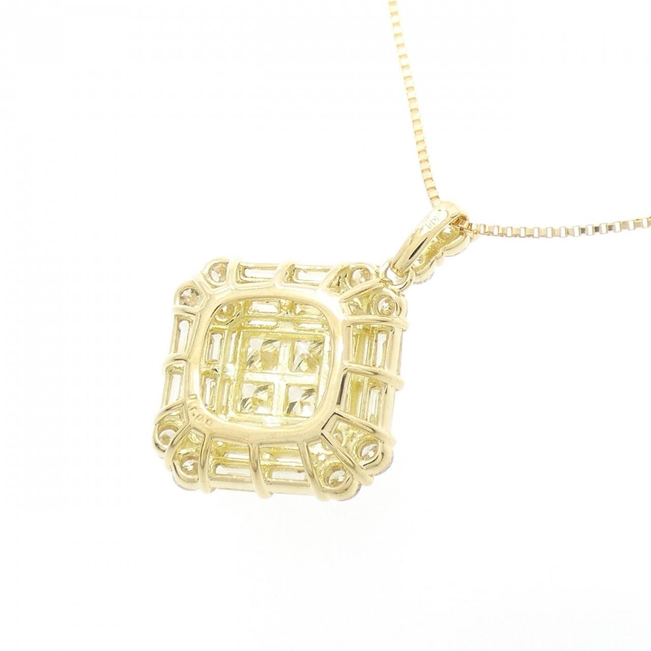 [新品] K18YG鑽石項鍊 1.00CT