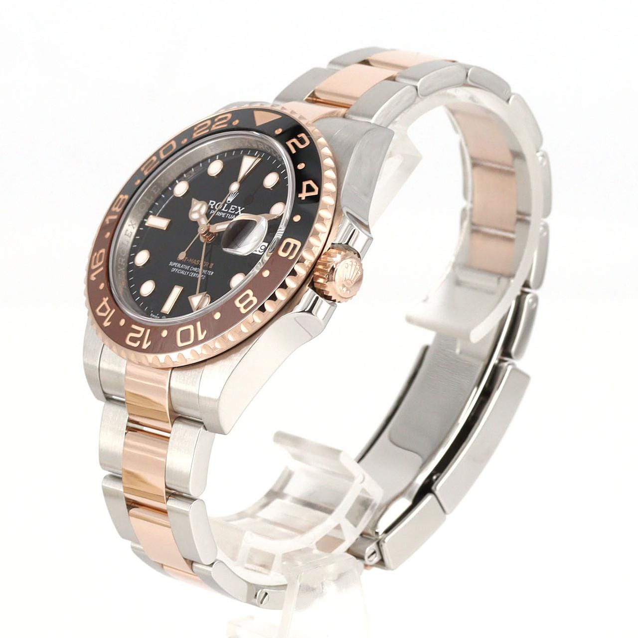 ロレックス GMTマスターⅡ 126711CHNR SSxPG 自動巻 ランダム番