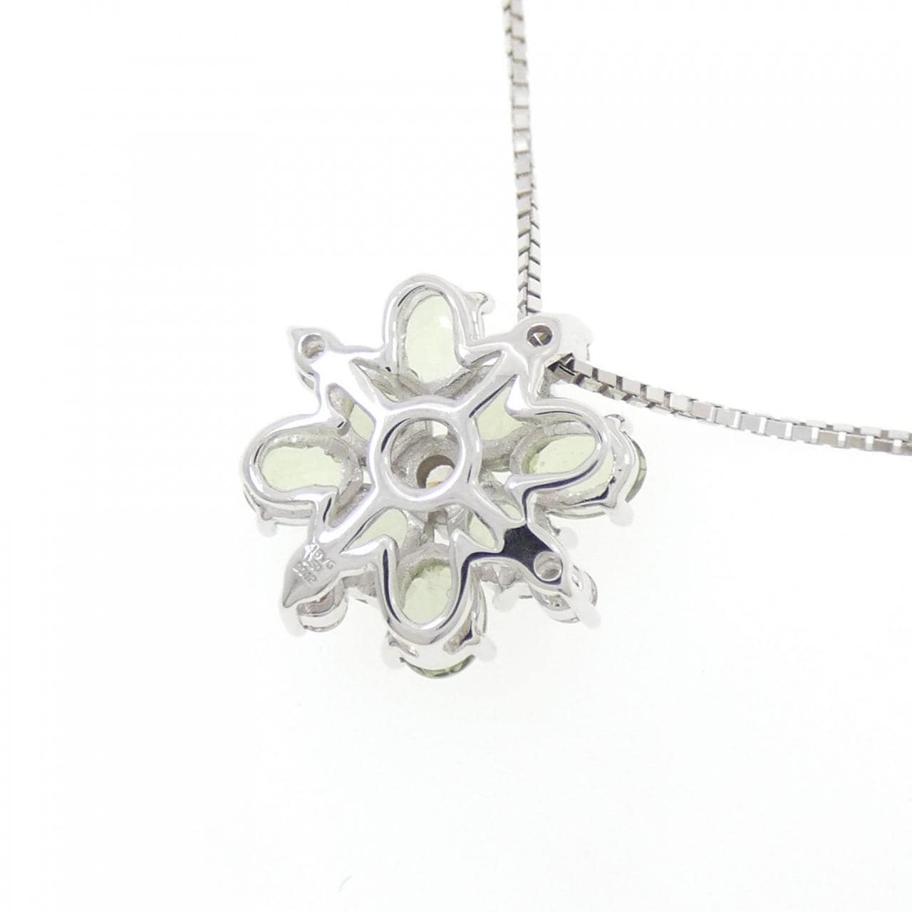 K18WG サファイヤ ネックレス 1.50CT