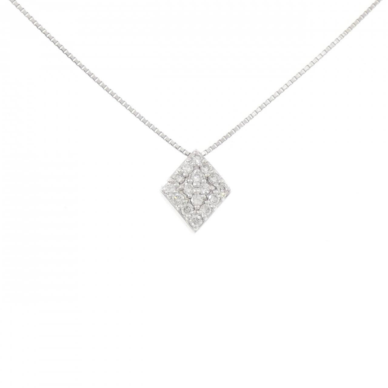 PT900/PT850 ダイヤモンド ネックレス 0.27CT