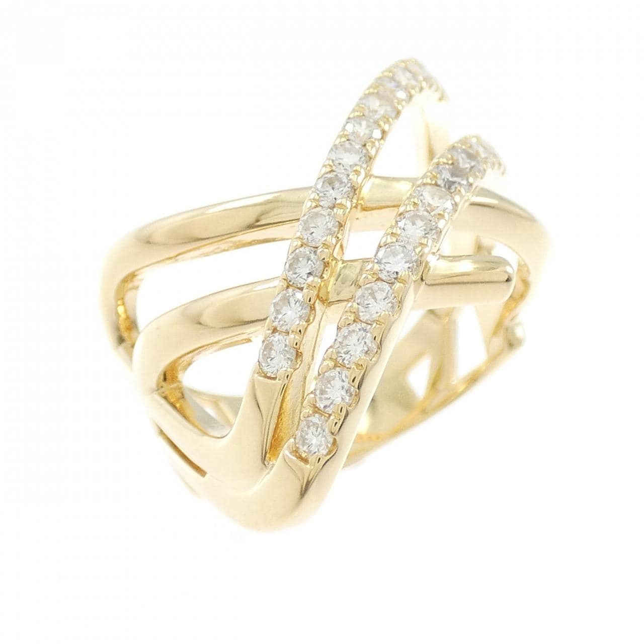 K18YG ダイヤモンド リング 0.50CT